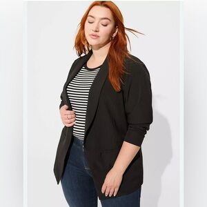 Torrid Black Blazer